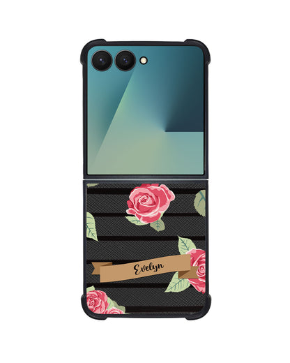 Android Flip / Fold Leather Grip - Rose