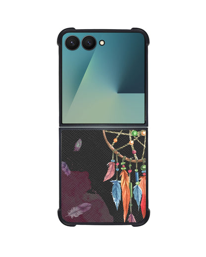 Android Flip / Fold Leather Grip - Dreamcatcher 4.0