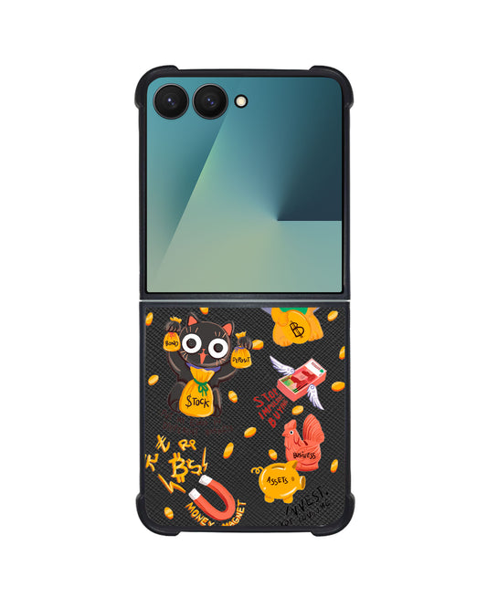 Android Flip / Fold Leather Grip - I Am... Money Magnet!!!