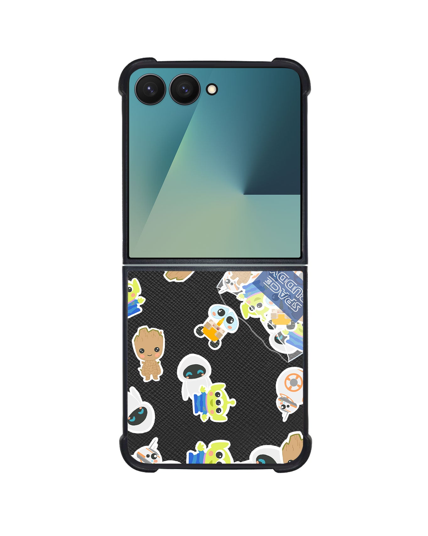 Android Flip / Fold Leather Grip - Buddy Space