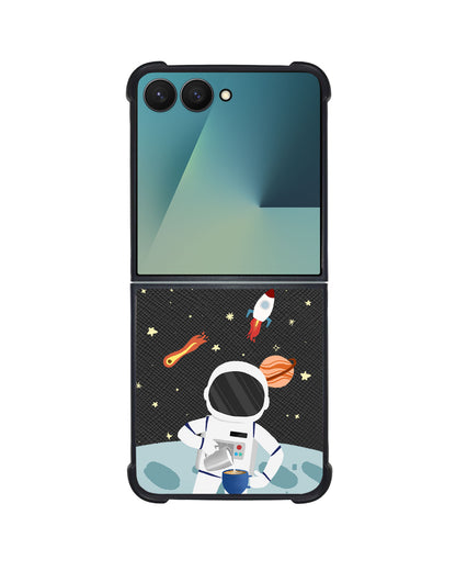 Android Flip / Fold Leather Grip - Baristronaut