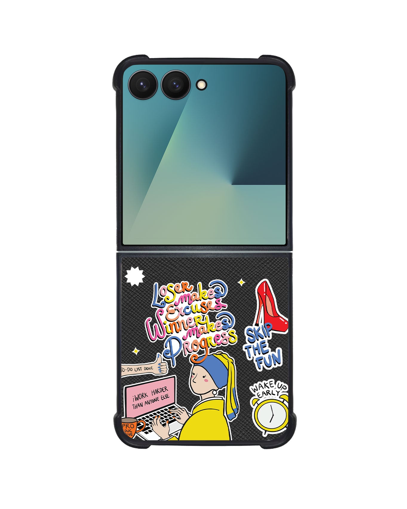 Android Flip / Fold Leather Grip - Ambitch