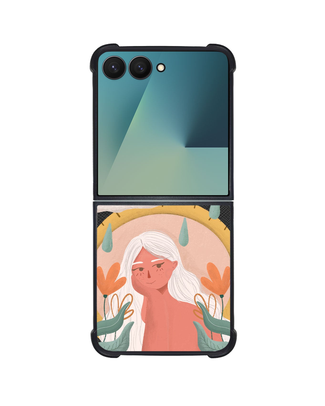 Android Flip / Fold Leather Grip - Adara