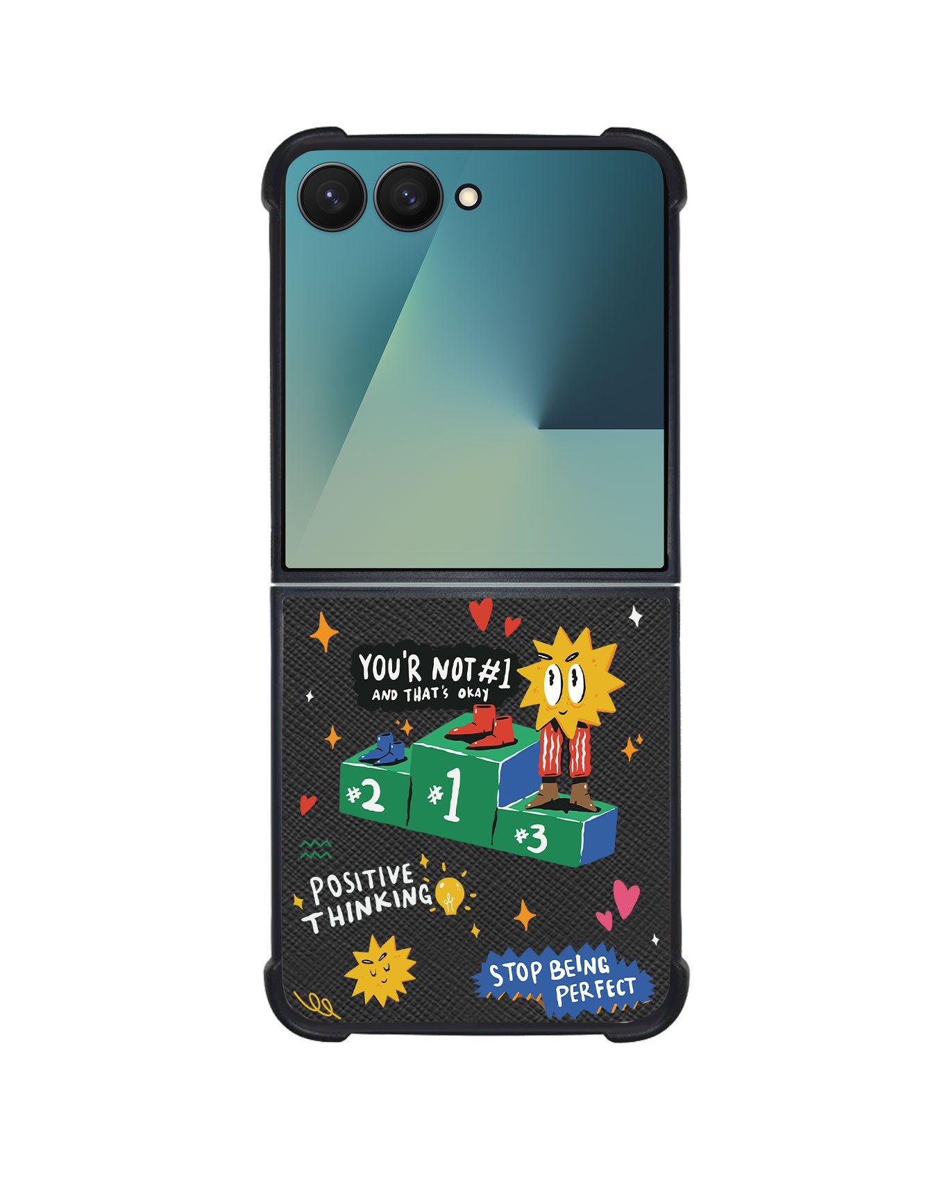 Android Flip / Fold Leather Grip - Selfless Love 4.0