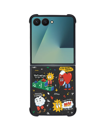 Android Flip / Fold Leather Grip - Selfless Love 2.0