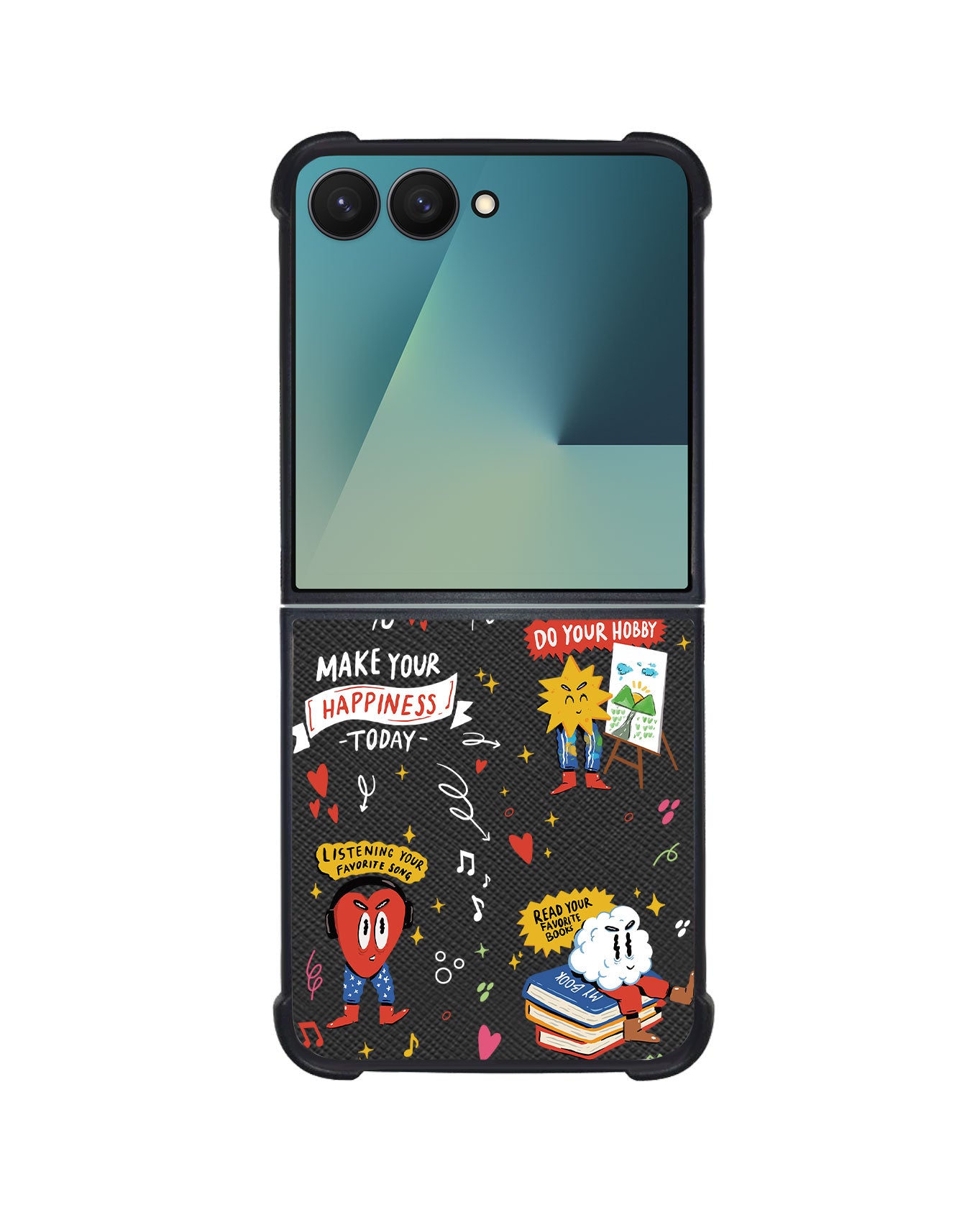 Android Flip / Fold Leather Grip - Selfless Love 1.0