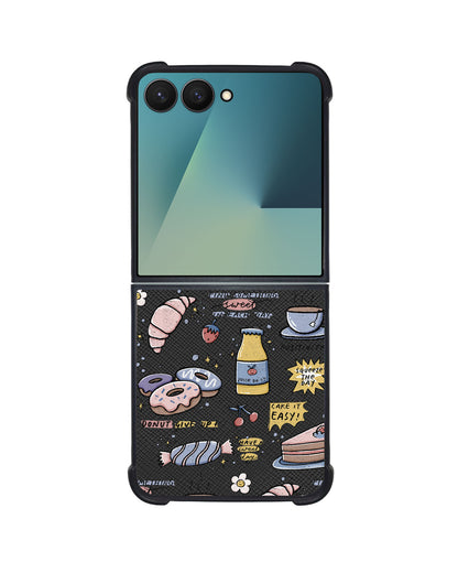 Android Flip / Fold Leather Grip - Sweets