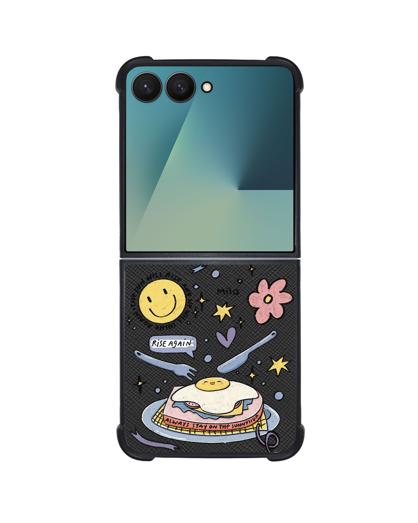 Android Flip / Fold Leather Grip - Rise