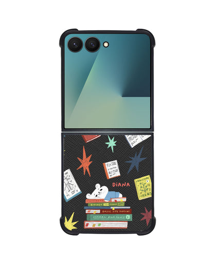 Android Flip / Fold Leather Grip - Let Me Sleep