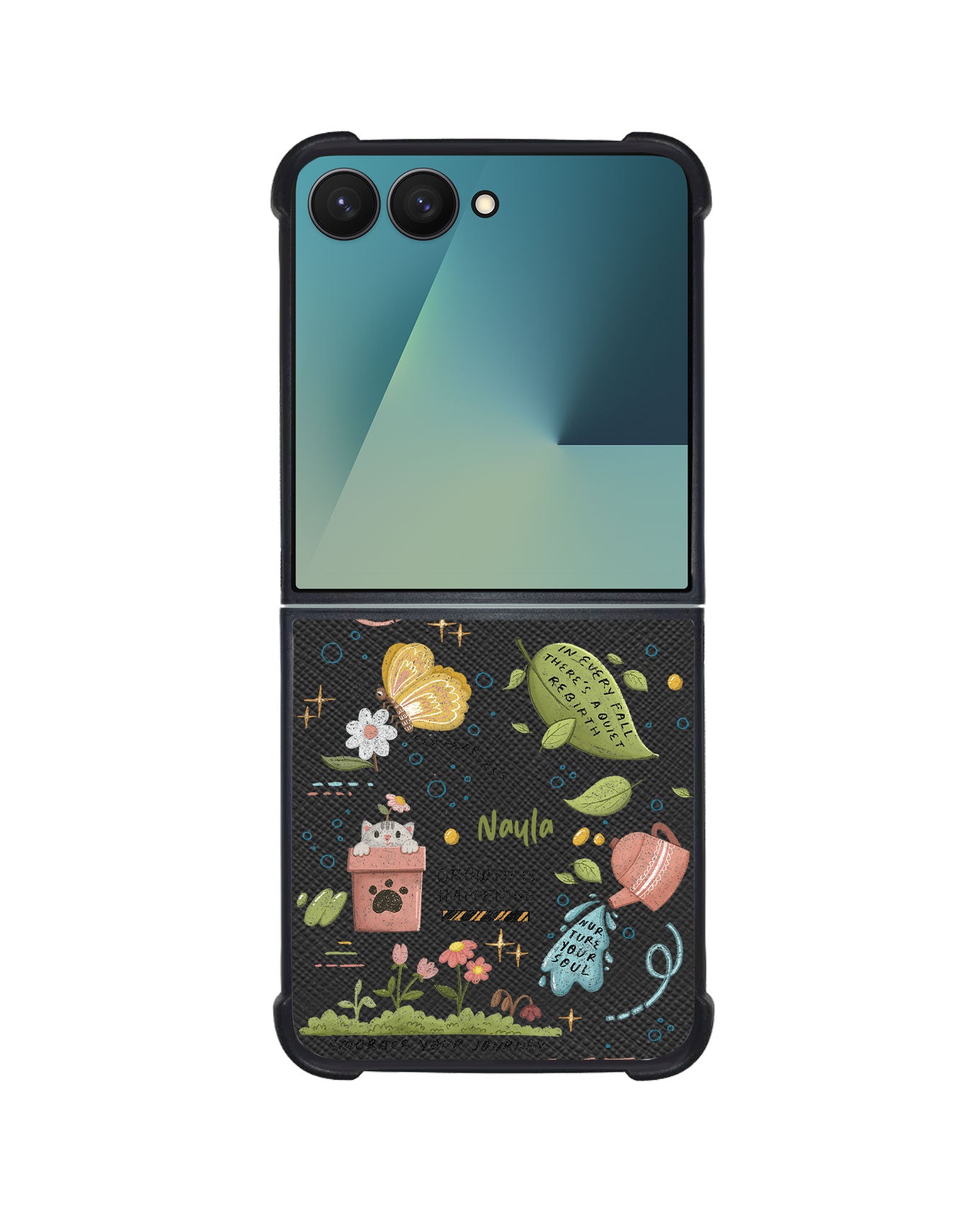 Android Flip / Fold Leather Grip - Growth