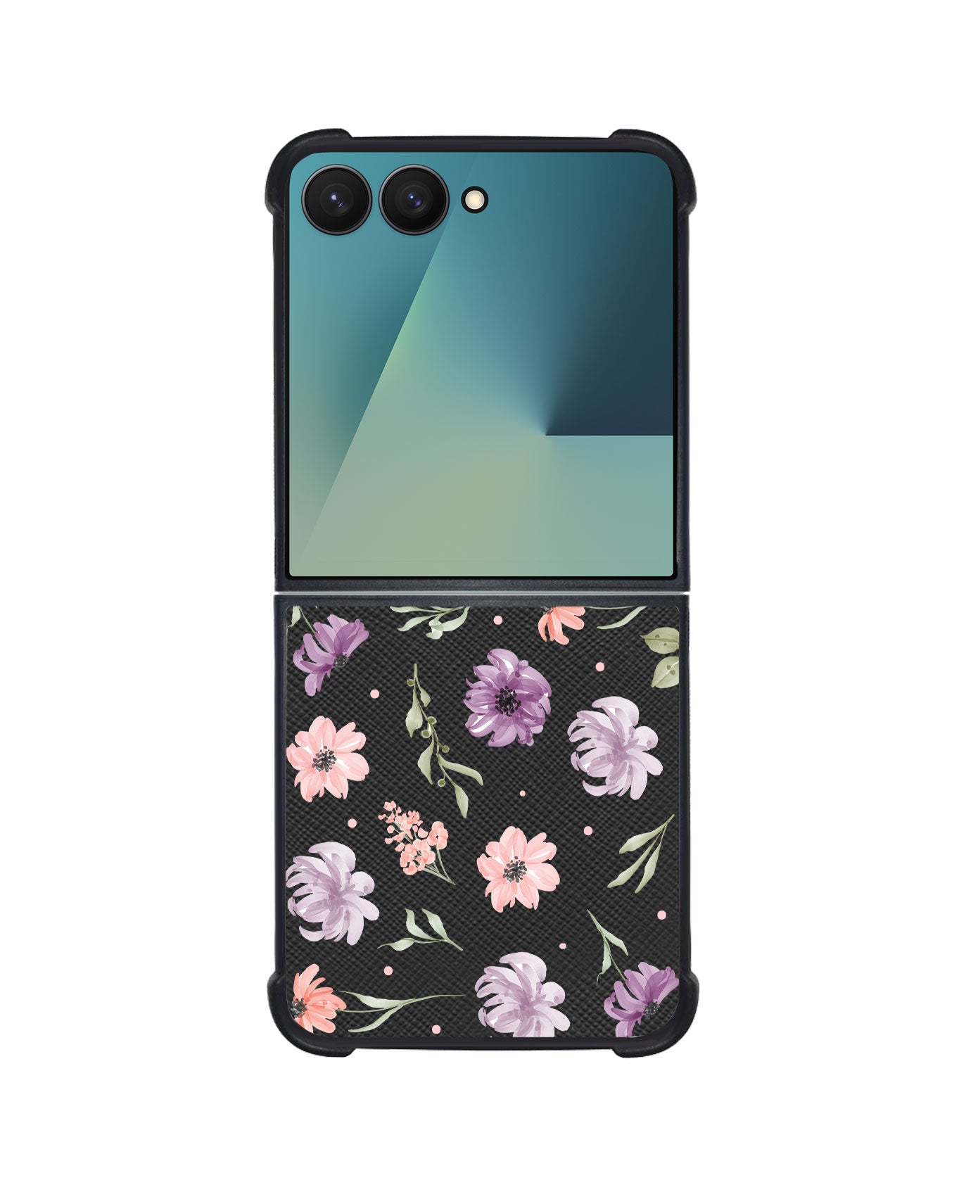 Android Flip / Fold Leather Grip - Botanical Garden 3.0