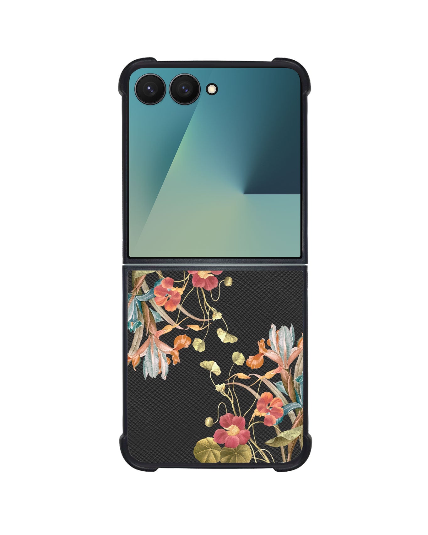 Android Flip / Fold Leather Grip - Caroline