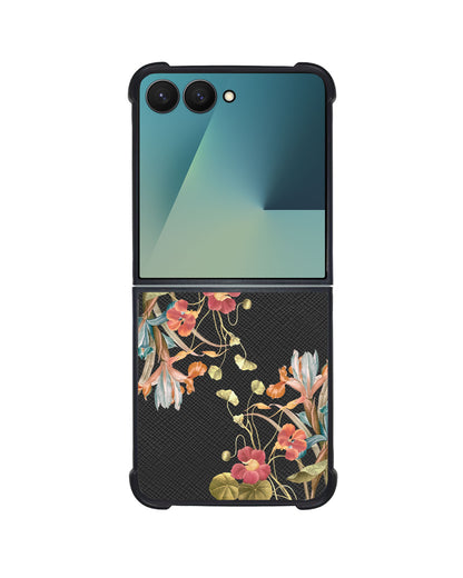 Android Flip / Fold Leather Grip - Caroline