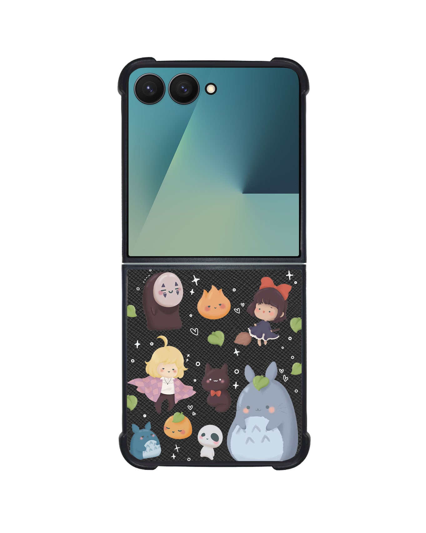 Android Flip / Fold Leather Grip - Ghibli