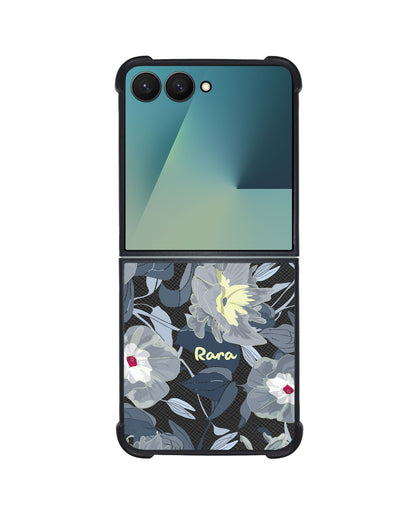 Android Flip / Fold Leather Grip - September Morning Glory