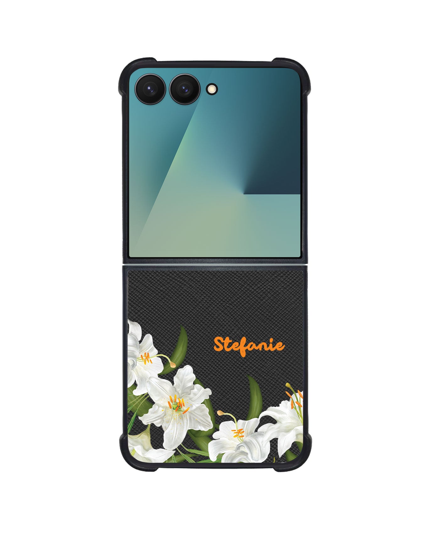 Android Flip / Fold Leather Grip - May Lily of The Valley