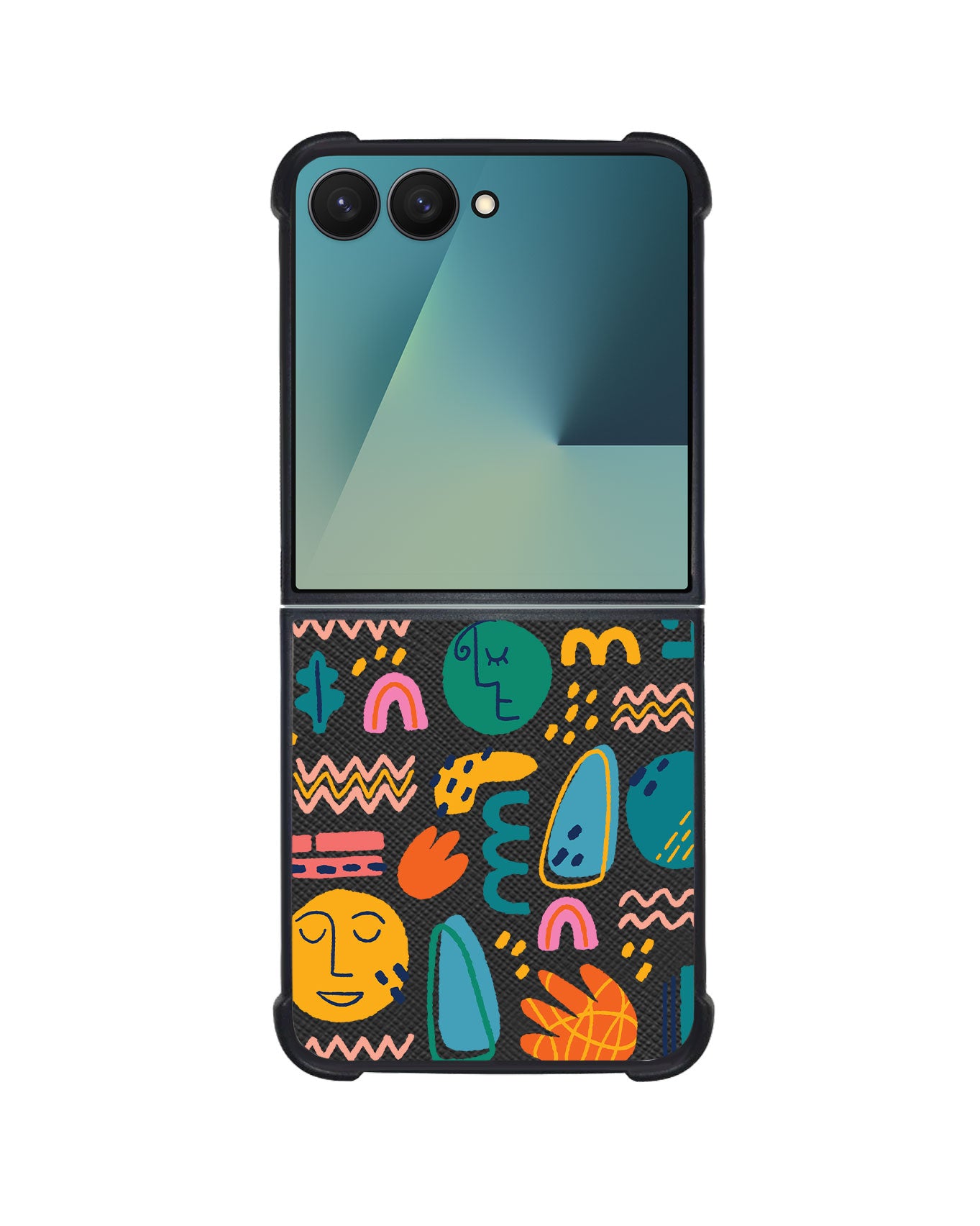 Android Flip / Fold Leather Grip - Silent Art