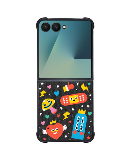 Android Flip / Fold Leather Grip - Red Club