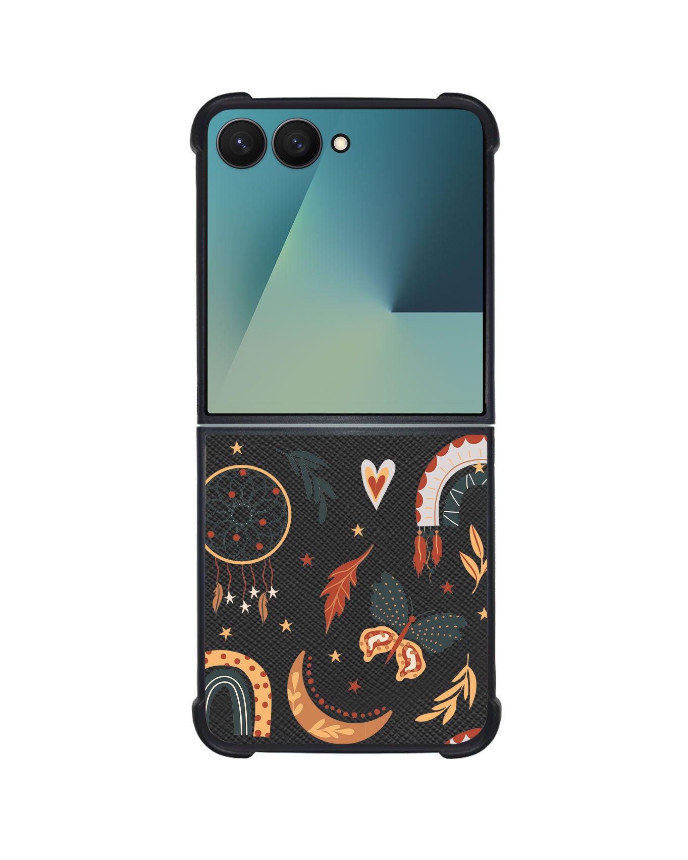 Android Flip / Fold Leather Grip - Boho 3.0