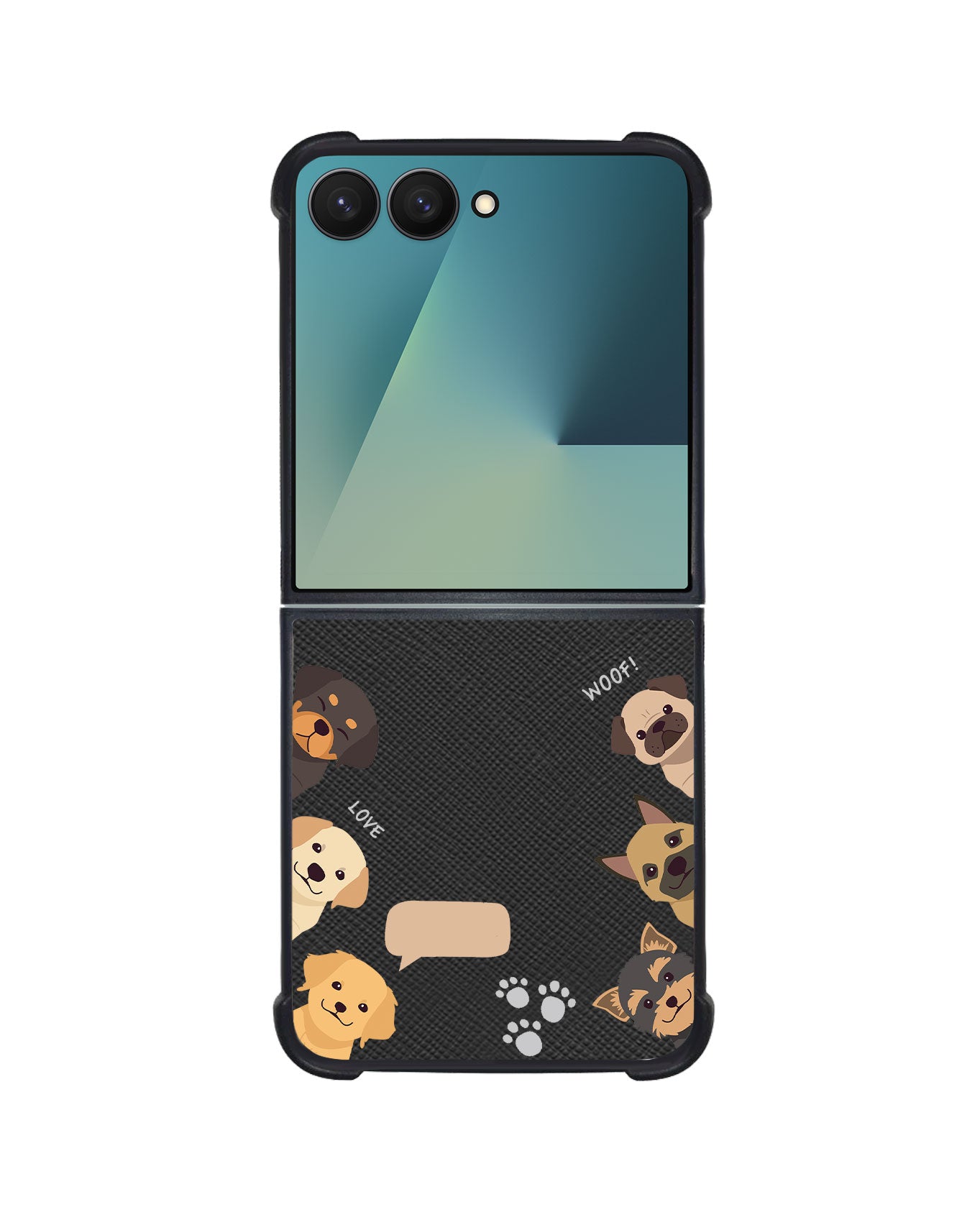 Android Flip / Fold Leather Grip - Ruff Family