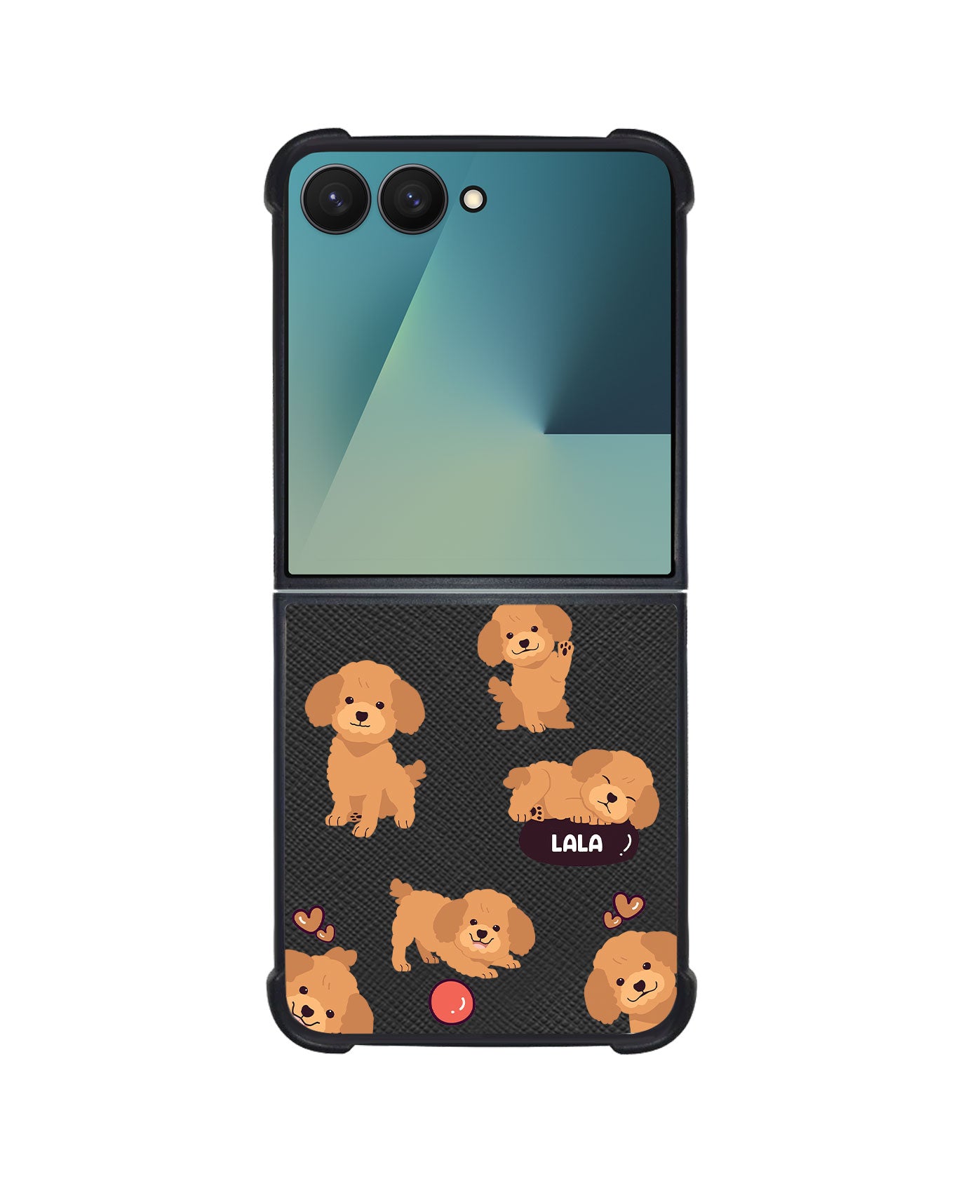 Android Flip / Fold Leather Grip - Poodle Squad