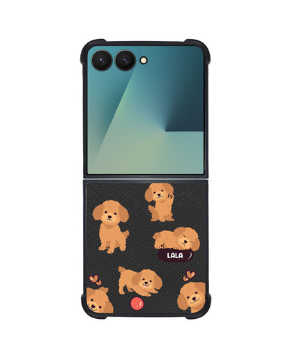 Android Flip / Fold Leather Grip - Poodle Squad