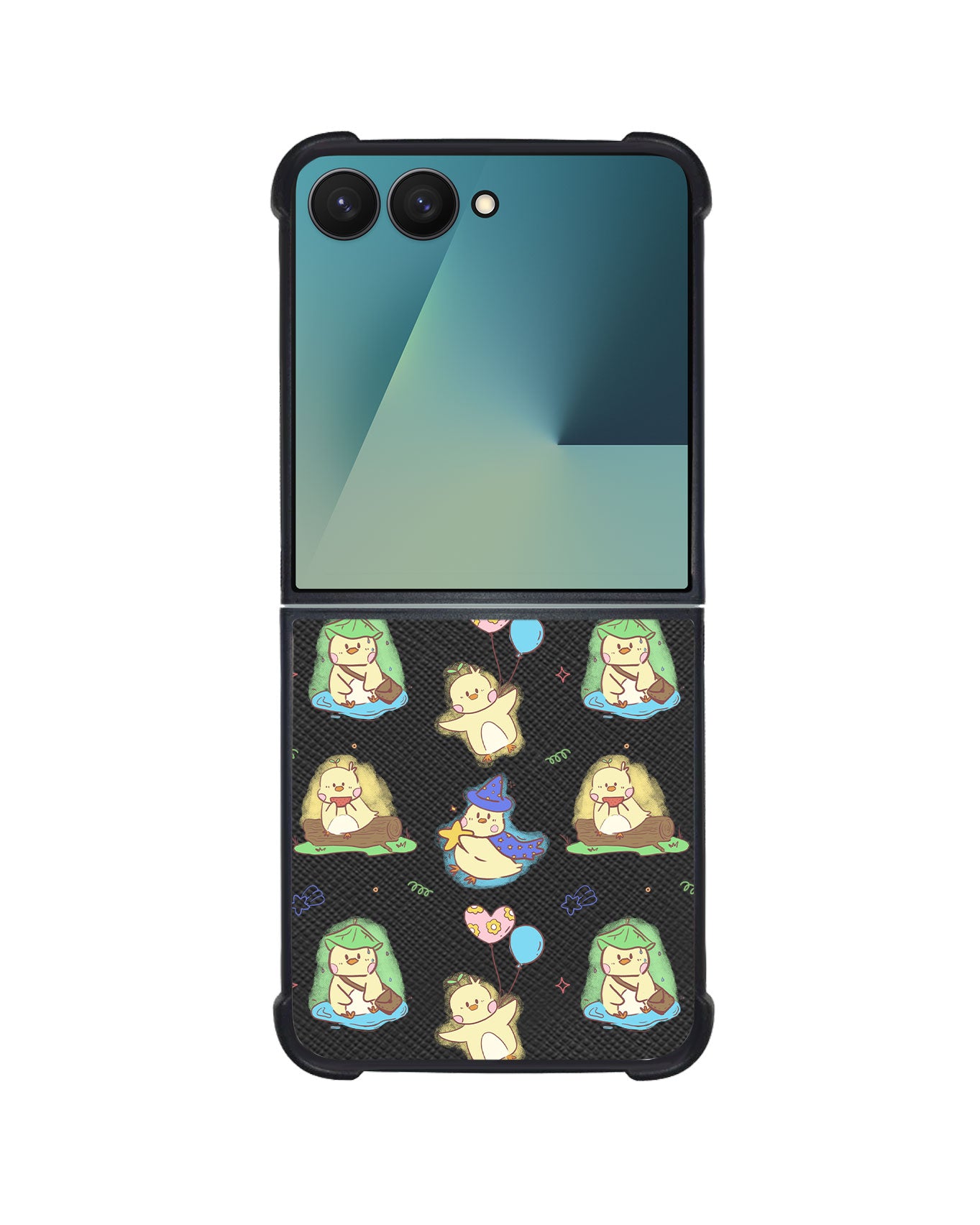 Android Flip / Fold Leather Grip - Little Duck