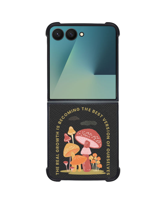 Android Flip / Fold Leather Grip - The Real Growth