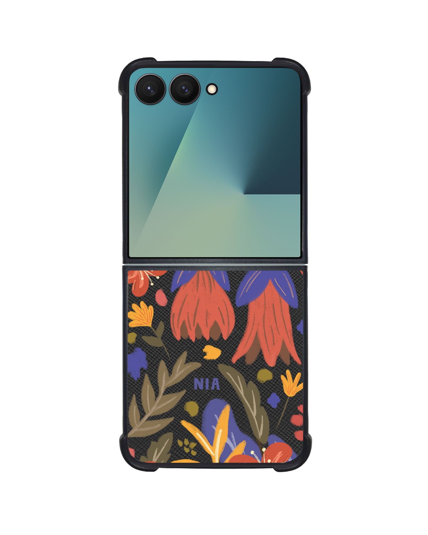 Android Flip / Fold Leather Grip - Nature Lovers