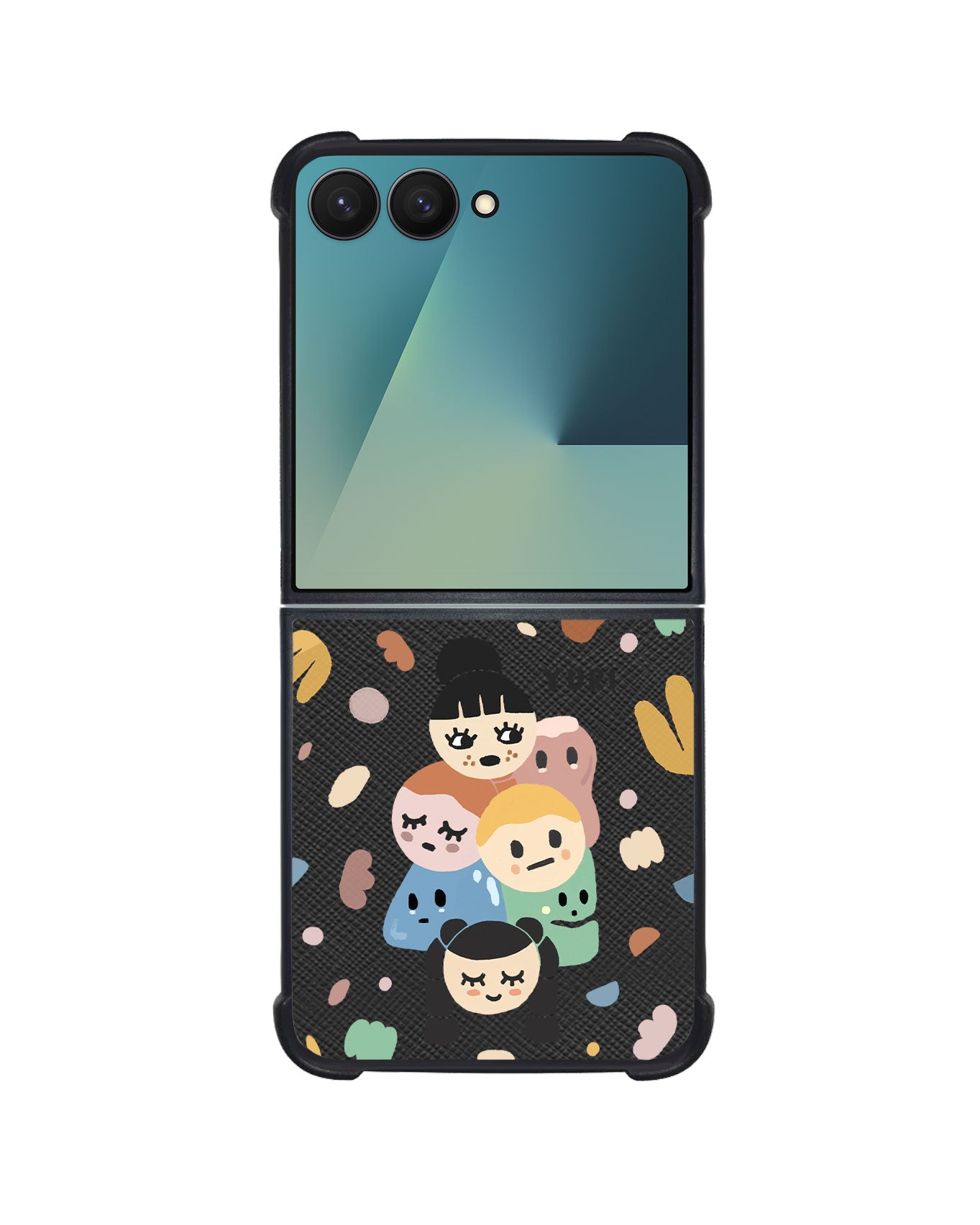 Android Flip / Fold Leather Grip - Doodle 1.0