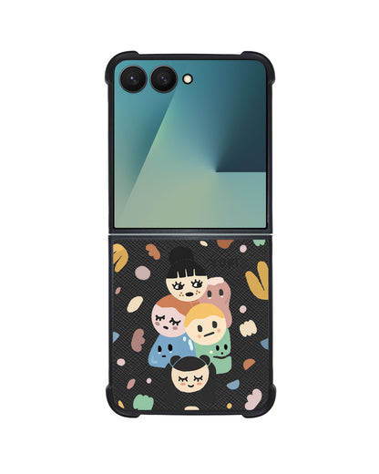 Android Flip / Fold Leather Grip - Doodle 1.0