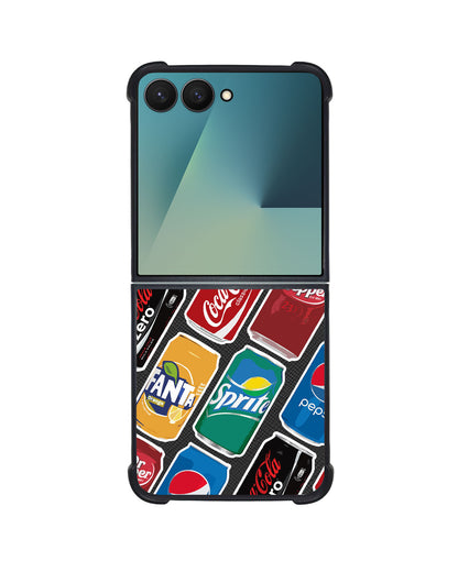 Android Flip / Fold Leather Grip - Soda