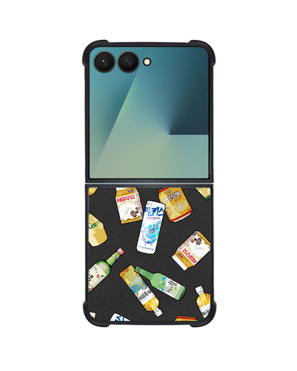 Android Flip / Fold Leather Grip - K-Drinks