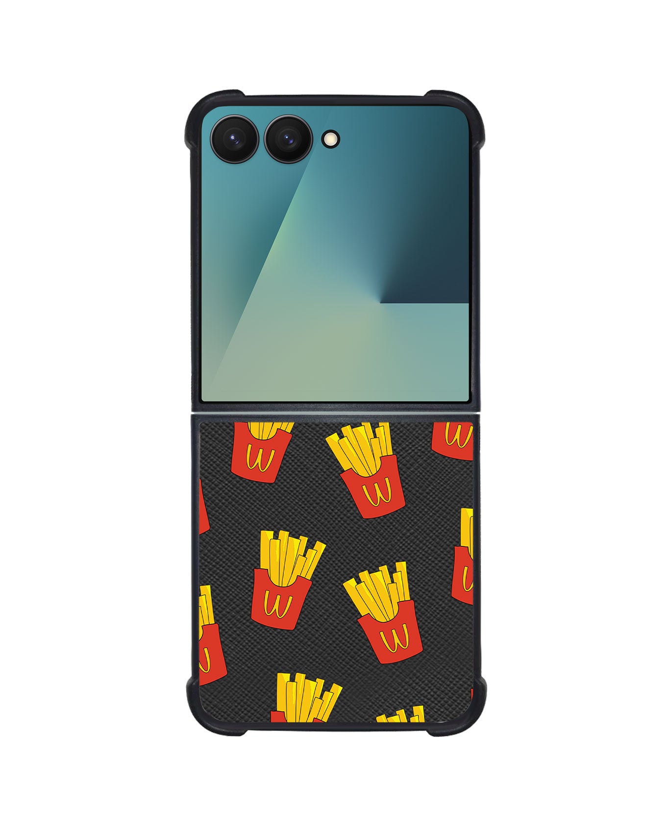 Android Flip / Fold Leather Grip - Fries 1.0