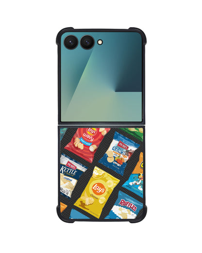 Android Flip / Fold Leather Grip - Crisps