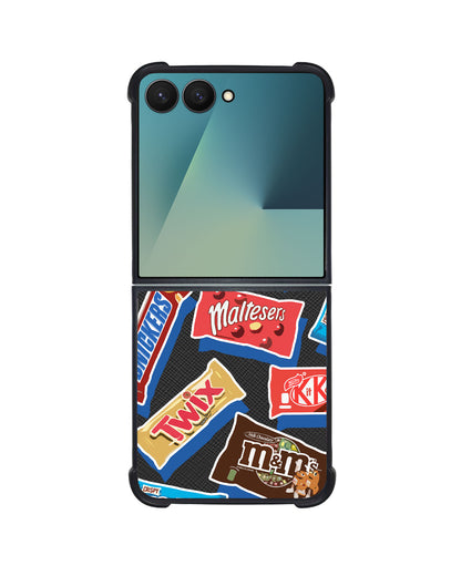 Android Flip / Fold Leather Grip - Choco Sweet