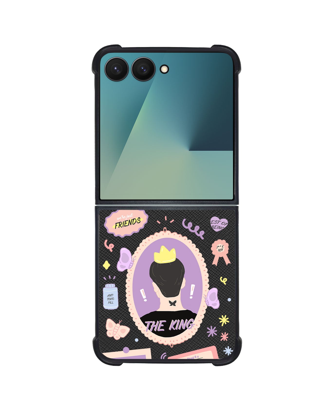 Android Flip / Fold Leather Grip - Nabi