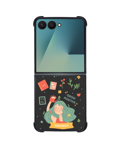 Android Flip / Fold Leather Grip - Grow