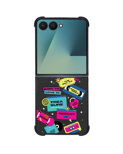 Android Flip / Fold Leather Grip - Treasure Reboot