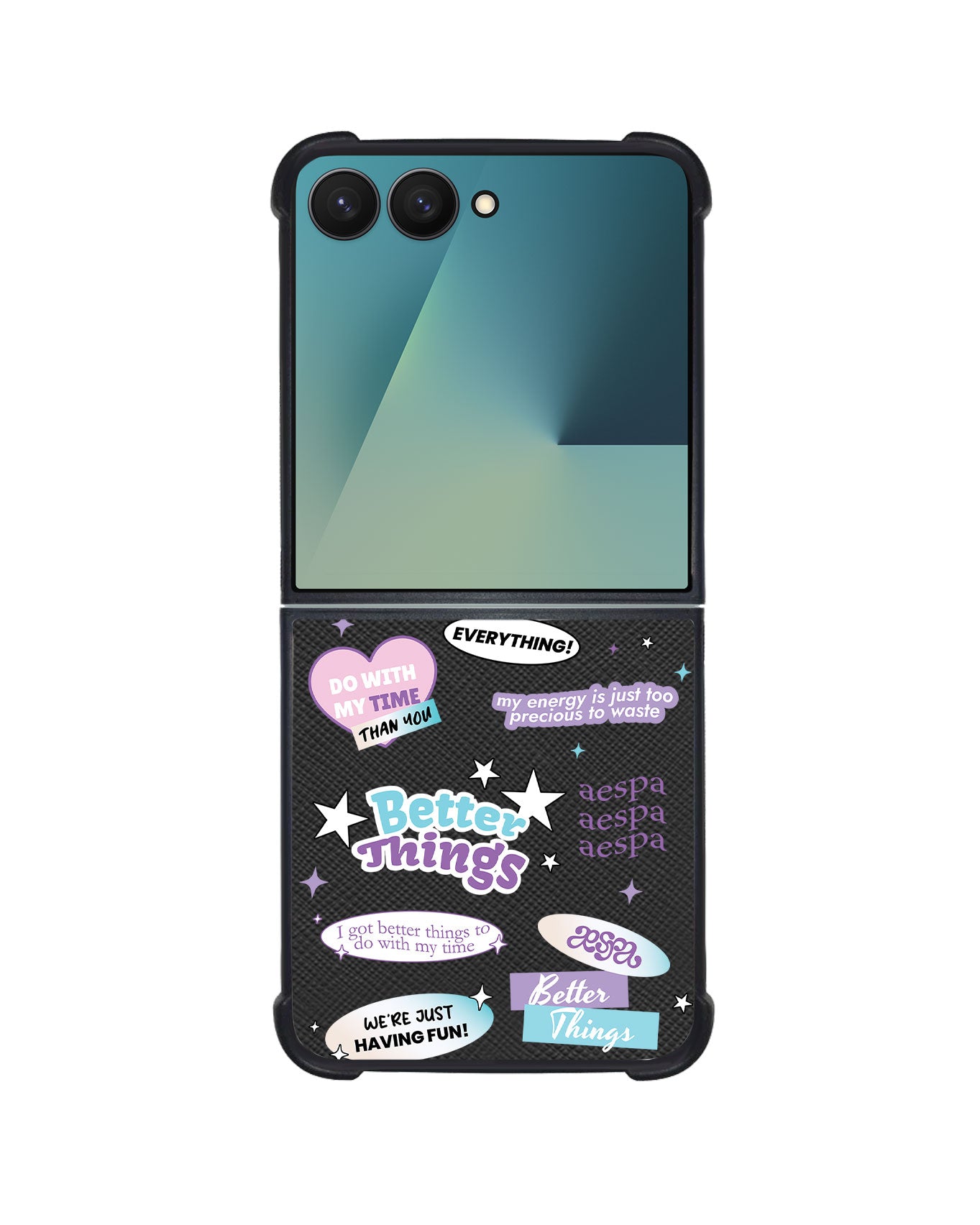 Android Flip / Fold Leather Grip - Aespa Better Things