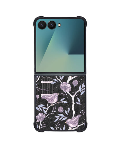 Android Flip / Fold Leather Grip - Lovebird 15.0