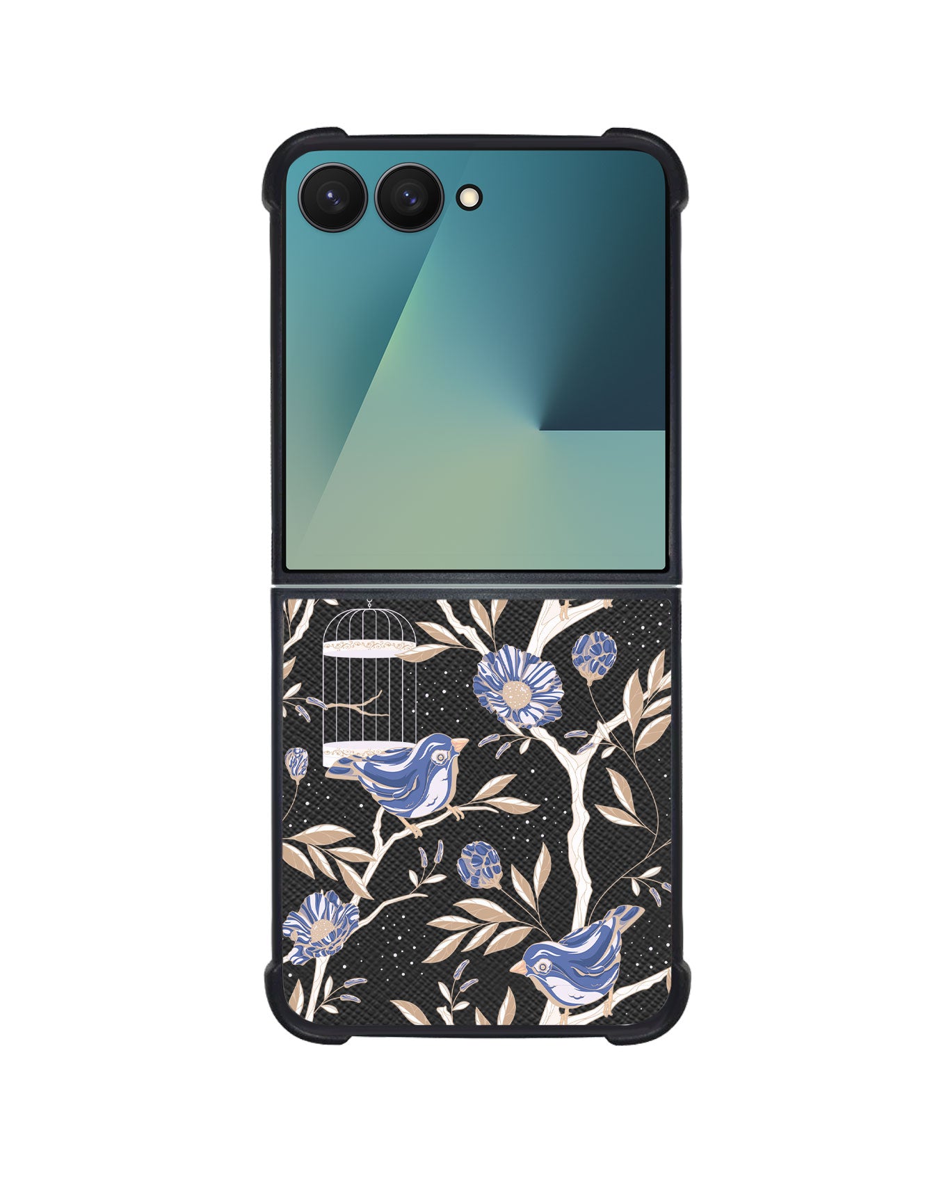 Android Flip / Fold Leather Grip - Lovebird 12.0