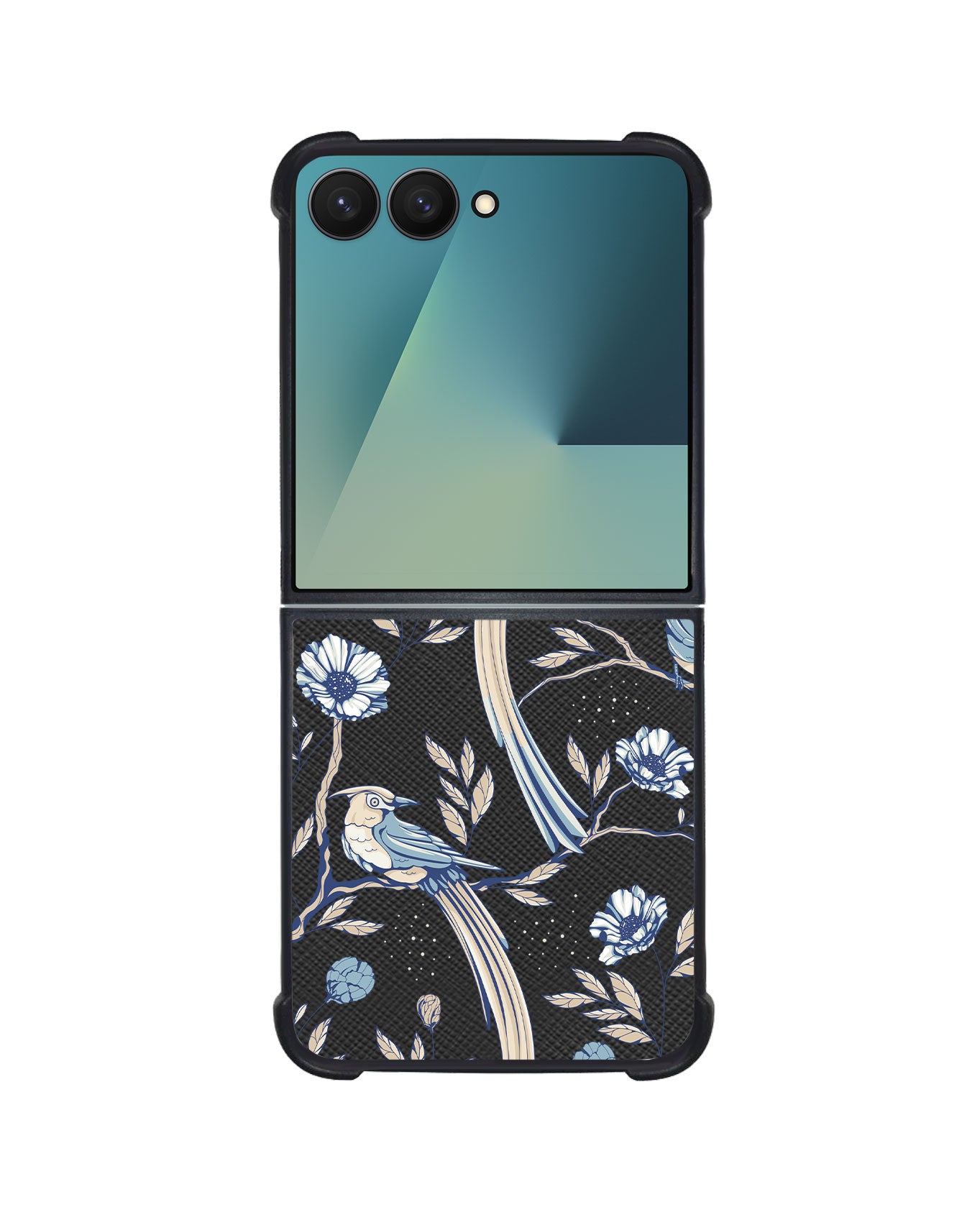 Android Flip / Fold Leather Grip - Lovebird 5.0