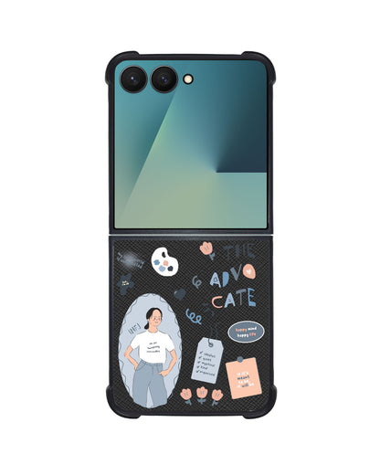 Android Flip / Fold Leather Grip - INFJ