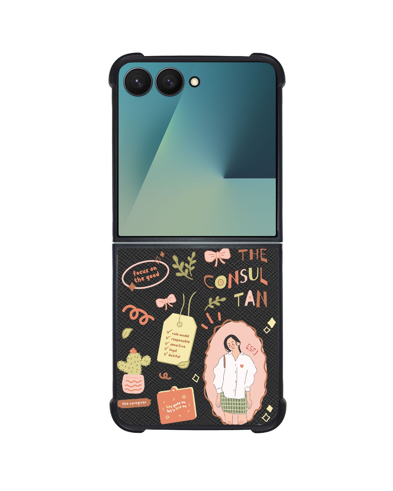 Android Flip / Fold Leather Grip - ESFJ