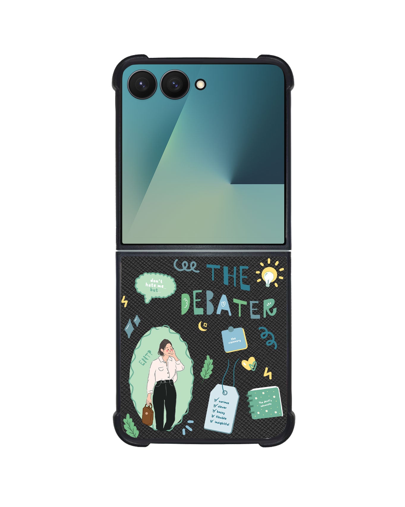 Android Flip / Fold Leather Grip - ENTP