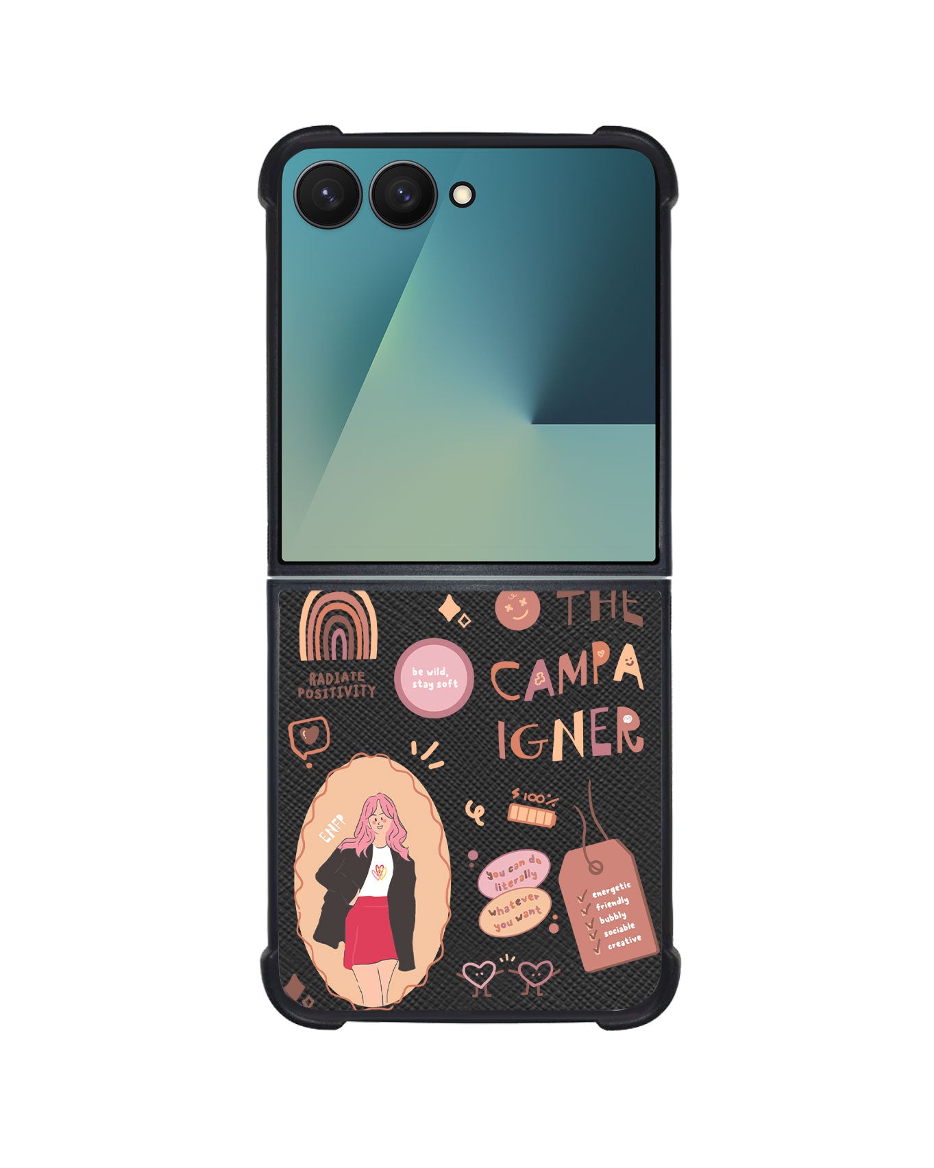 Android Flip / Fold Leather Grip - ENFP