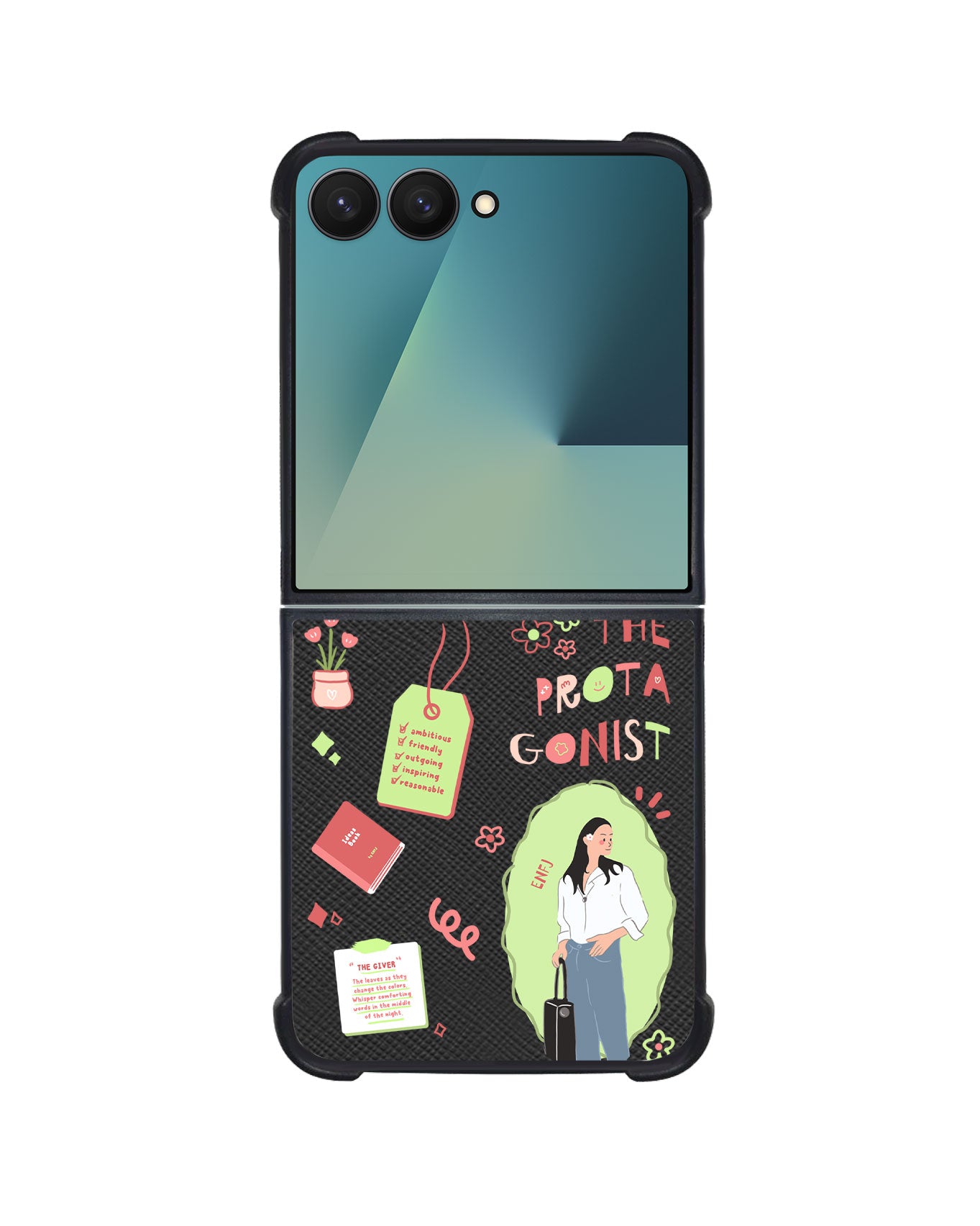 Android Flip / Fold Leather Grip - ENFJ