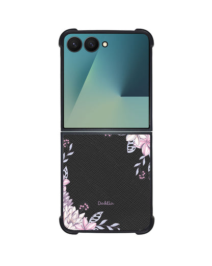 Android Flip / Fold Leather Grip - Dahlia