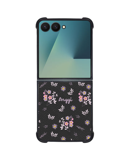 Android Flip / Fold Leather Grip - Cherry Blossom